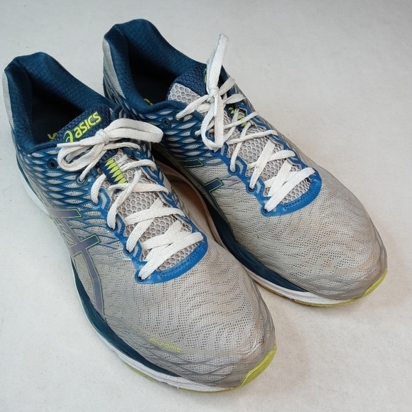 Asics Gel-Nimbus 18 Mens Size 14 Blue grey Lace Up main image 10